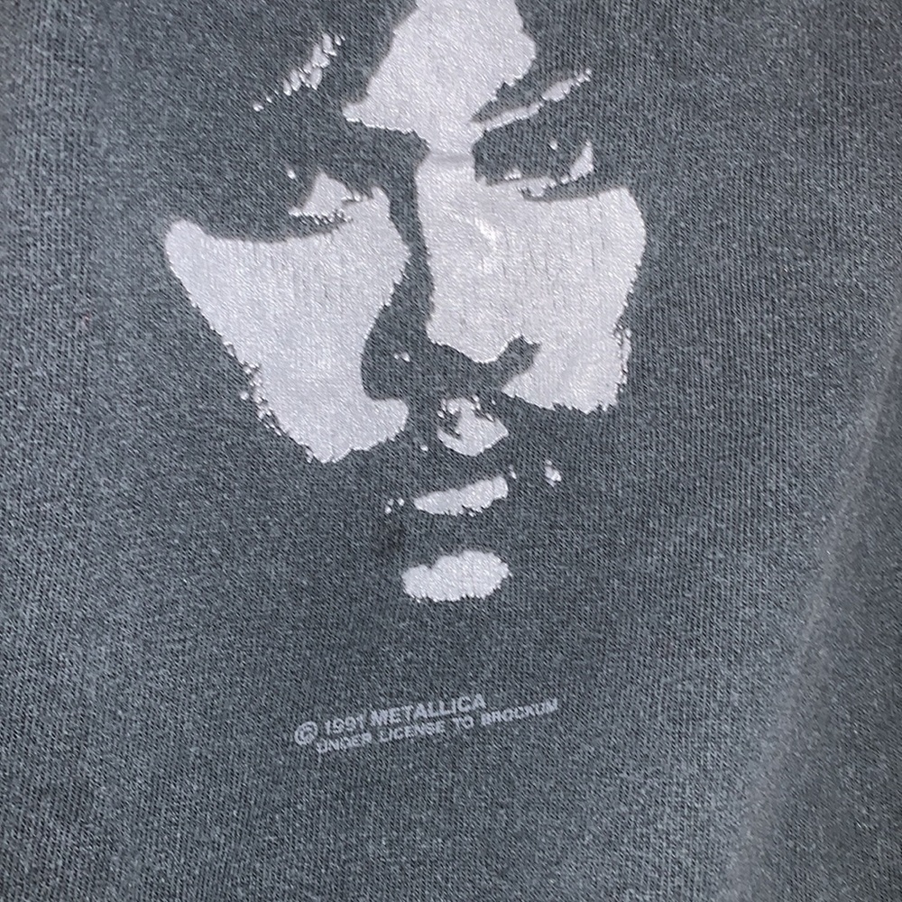 Vtg Metallica 1991 Tour Shirt - Picture 7 of 13